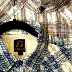 Overland by L.L.Bean | Fleece-Lined Button Up | Western Style | Large | 1 of 2